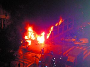 Alto es el fuego en Bara�a�n el 22.04.2006, un mes despu�s del alto el fuego permanente
